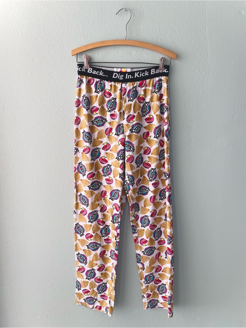 🌻5/$15🌻 Frito Lay | Y2k 2002 Tostitos “Dig In. Kick Back.” Chips Lounge Pants
